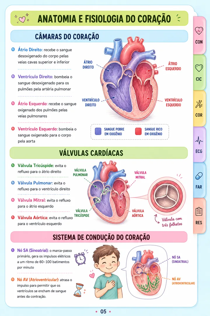 Página interna do resumo de ECG